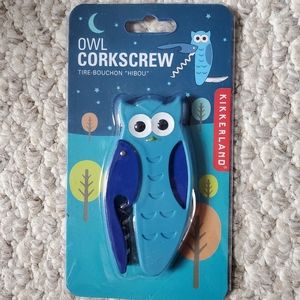 Owl Corkscrew Wine Bottle Opener
